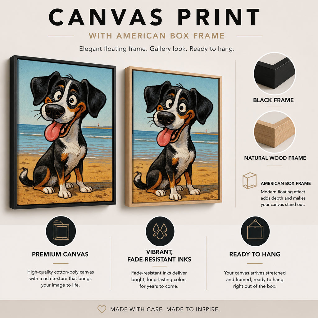 Premium personalized dog portrait gift for pet owners and dog moms