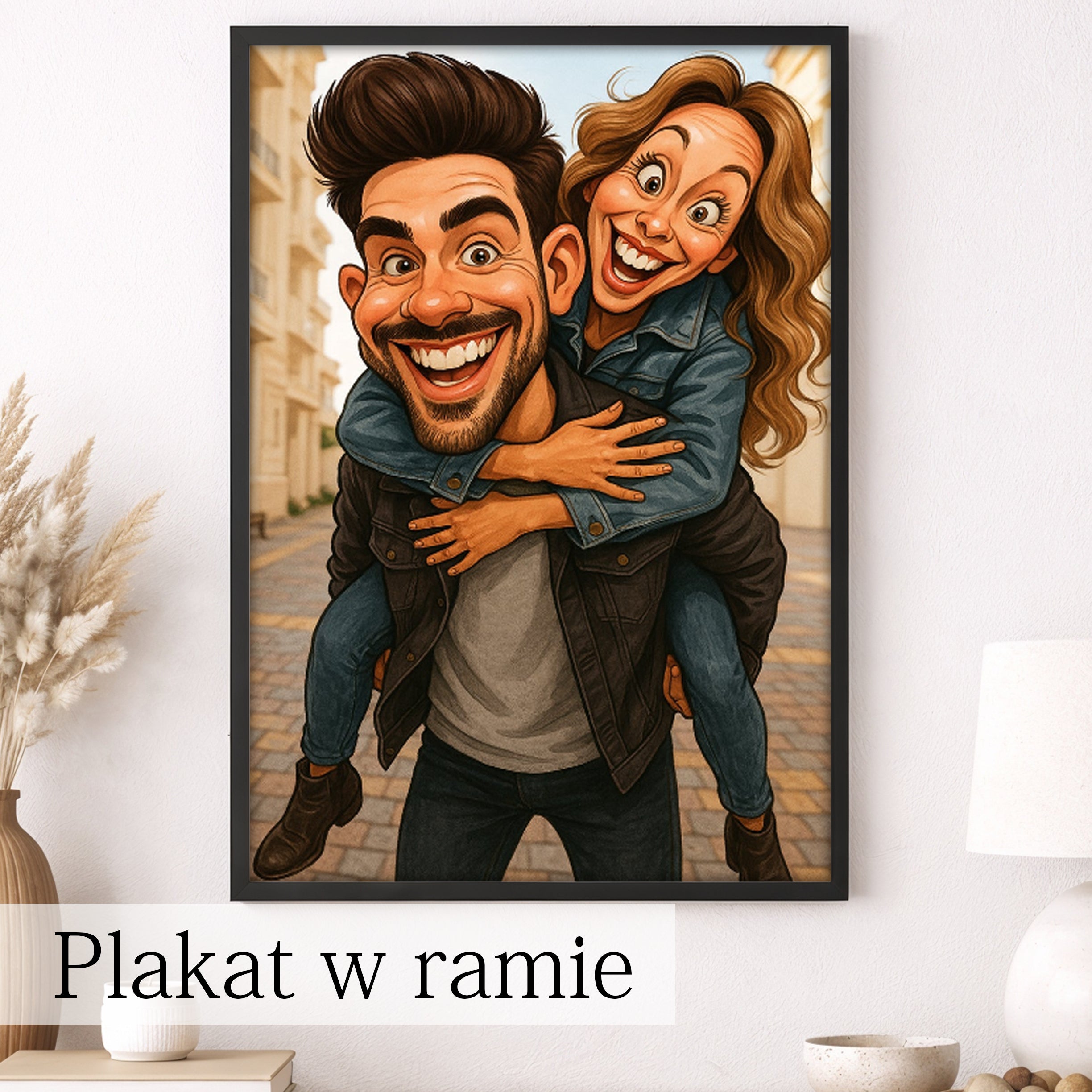 Karykatura ze zdjęcia - Prezent dla Niego dla Niej