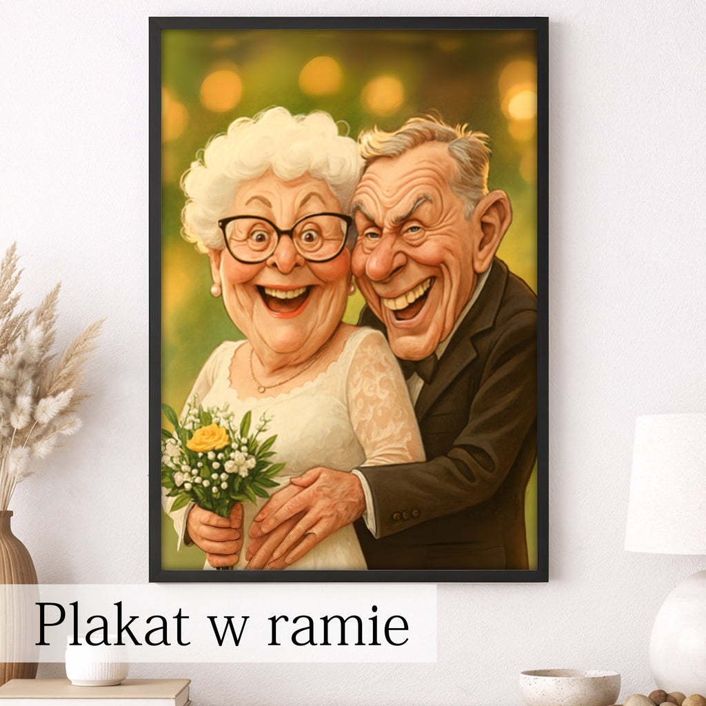 personalizowany obraz karykatura ze zdjęcia efekt wow