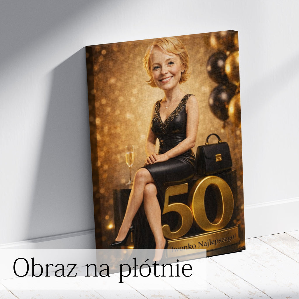 obraz ze zdjęcia elegancka kobieta biznes woman prezent