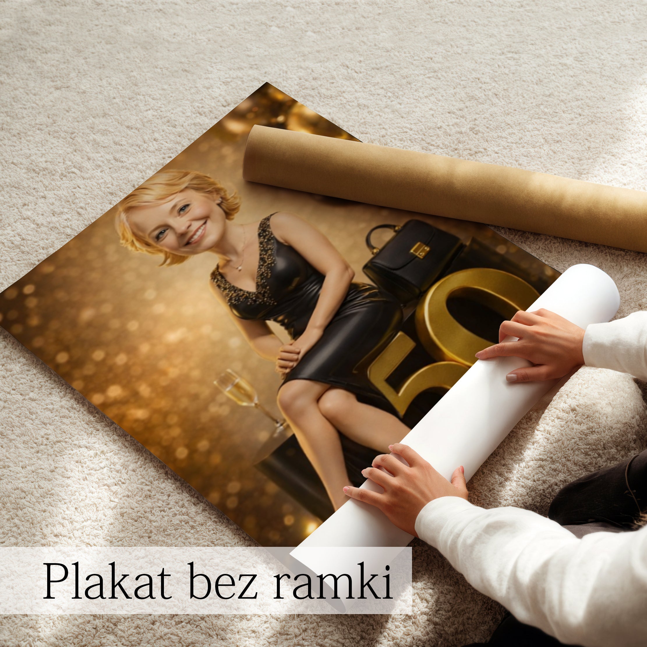personalizowany obraz dla kobiety biznes woman ze zdjęcia