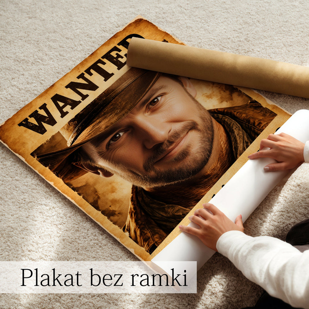 prezent dla niego wanted ze zdjęcia klimatyczny i zabawny