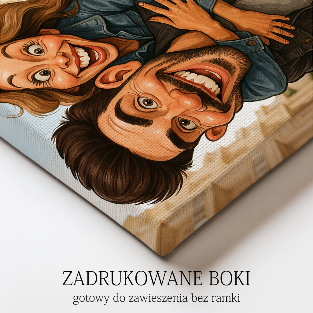 Karykatura ze zdjęcia - Prezent dla Niego dla Niej