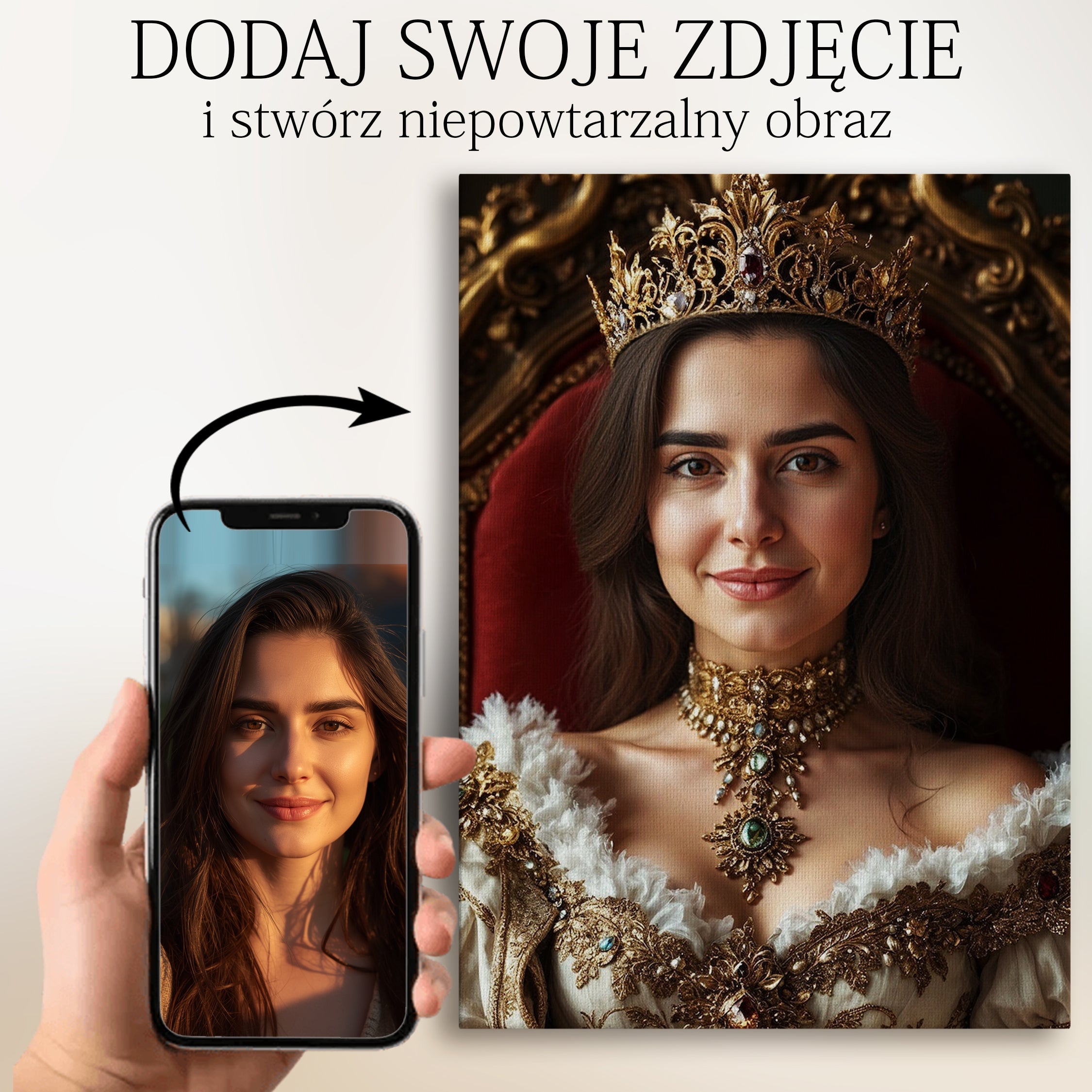 hit prezentowy dla niej królowa na tronie ze zdjęcia