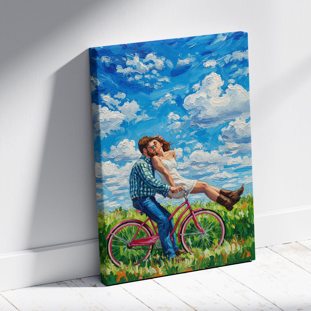 Custom Oil Painting Portrait From Photo – Personalized Gift for Her