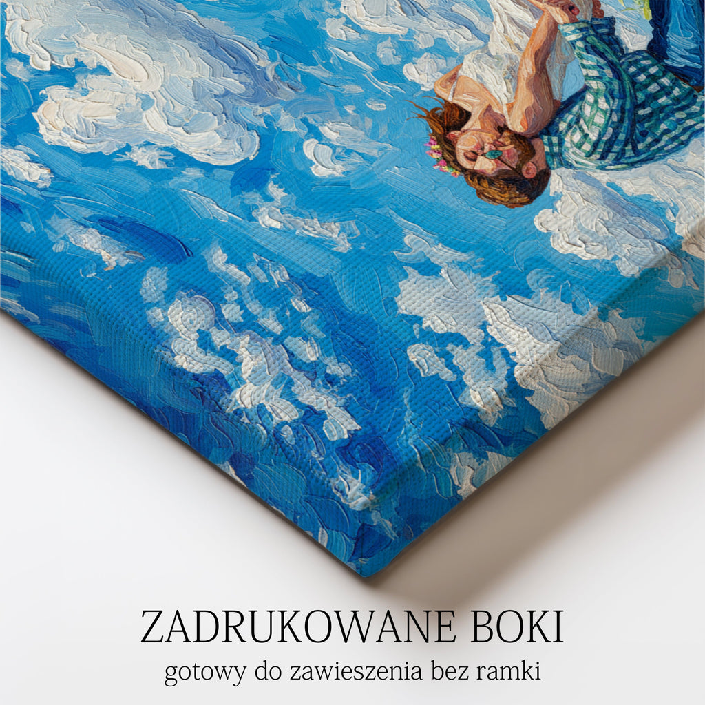 personalizowany obraz akwarelowy wyjątkowy prezent dla kobiety